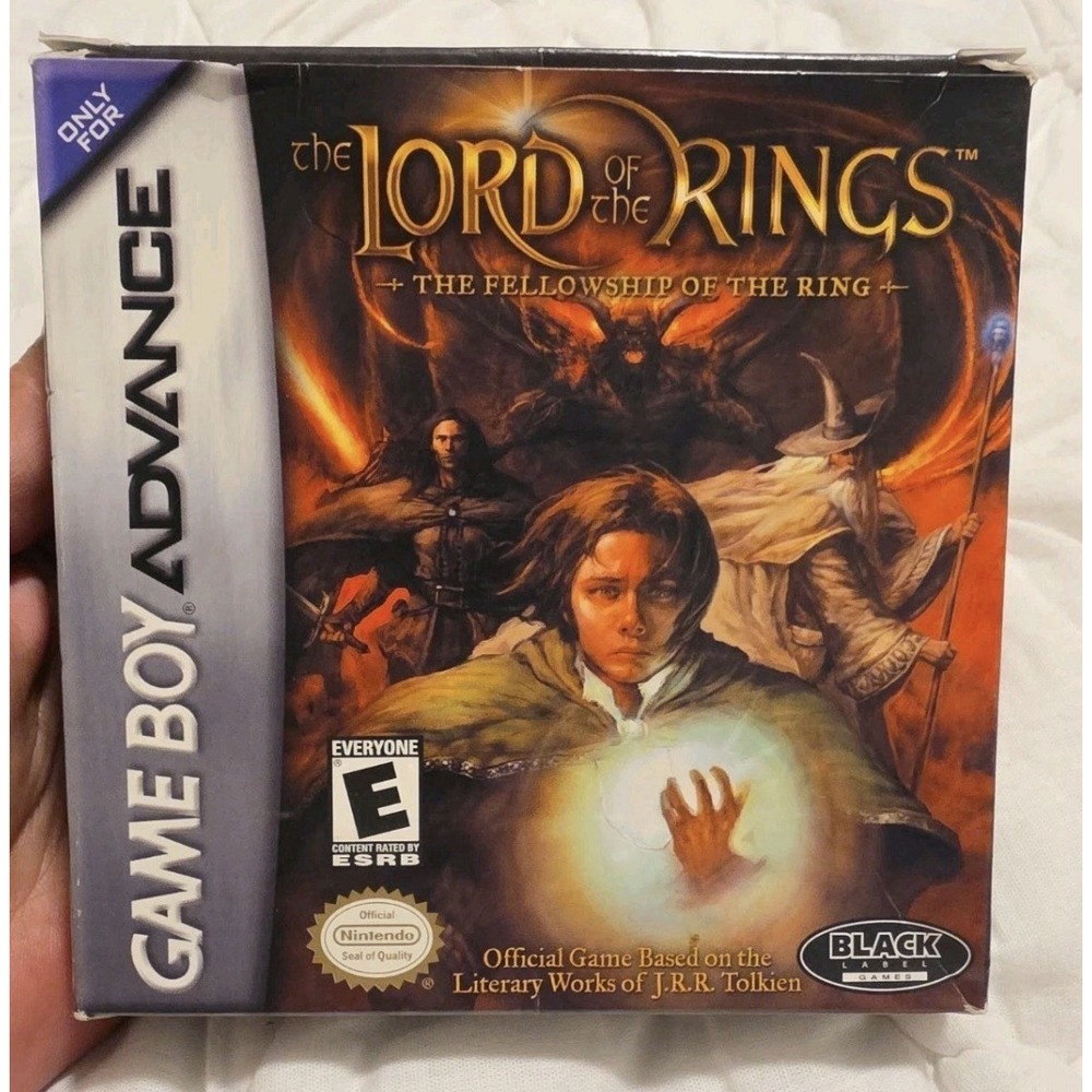 Lord of The Rings: The Fellowship of The Ring Nintendo Game Boy Advance GBA